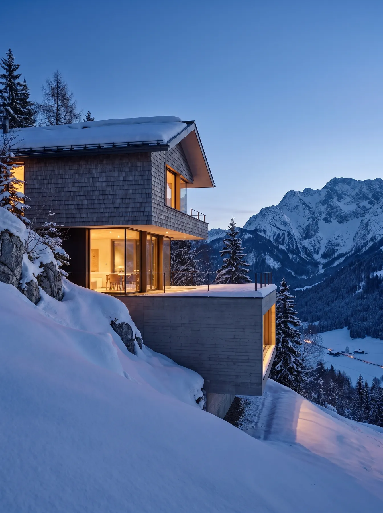 Haus Schwarzeck, Blaue Stunde
