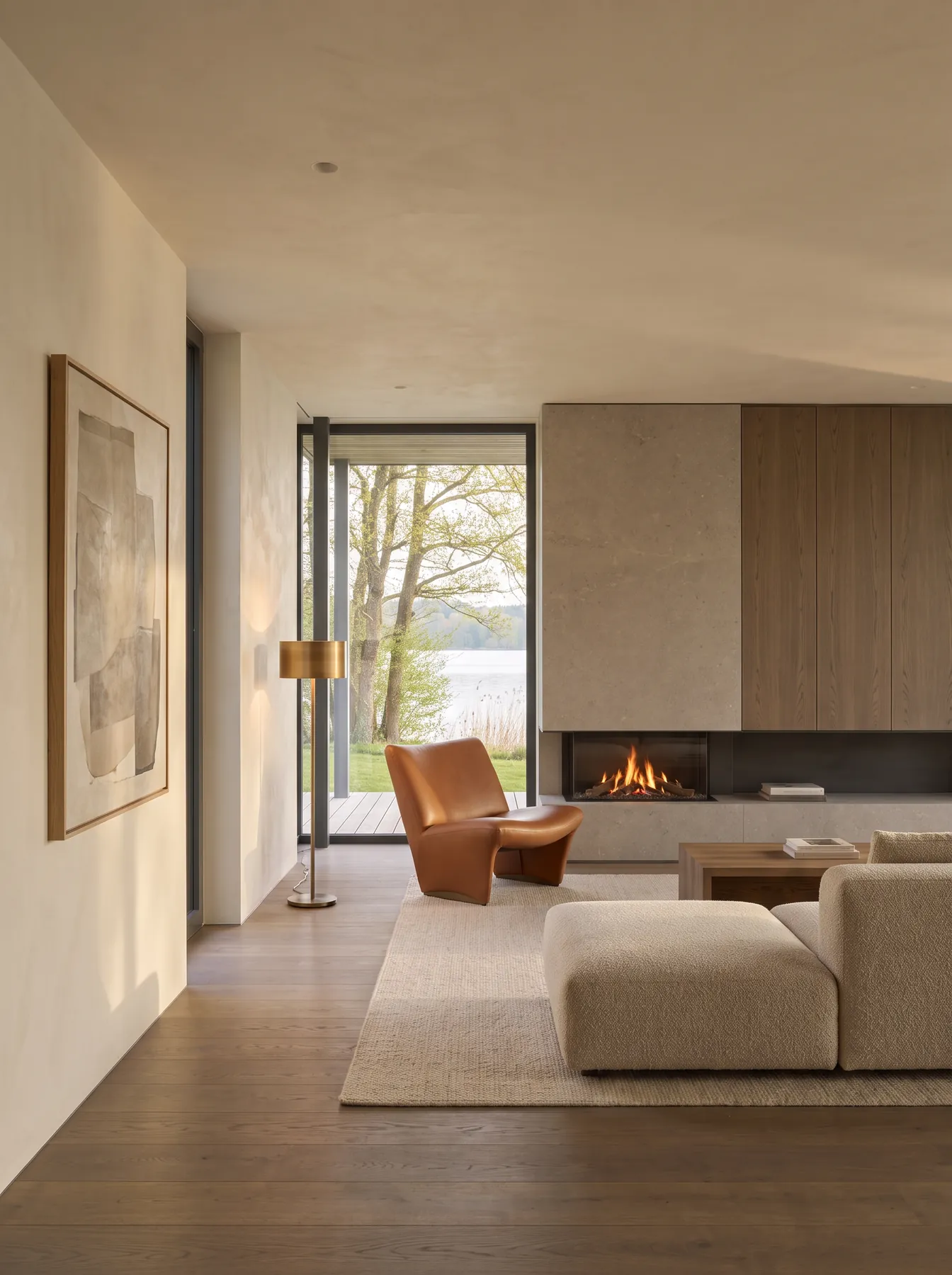 Haus am See, Wohnraum
