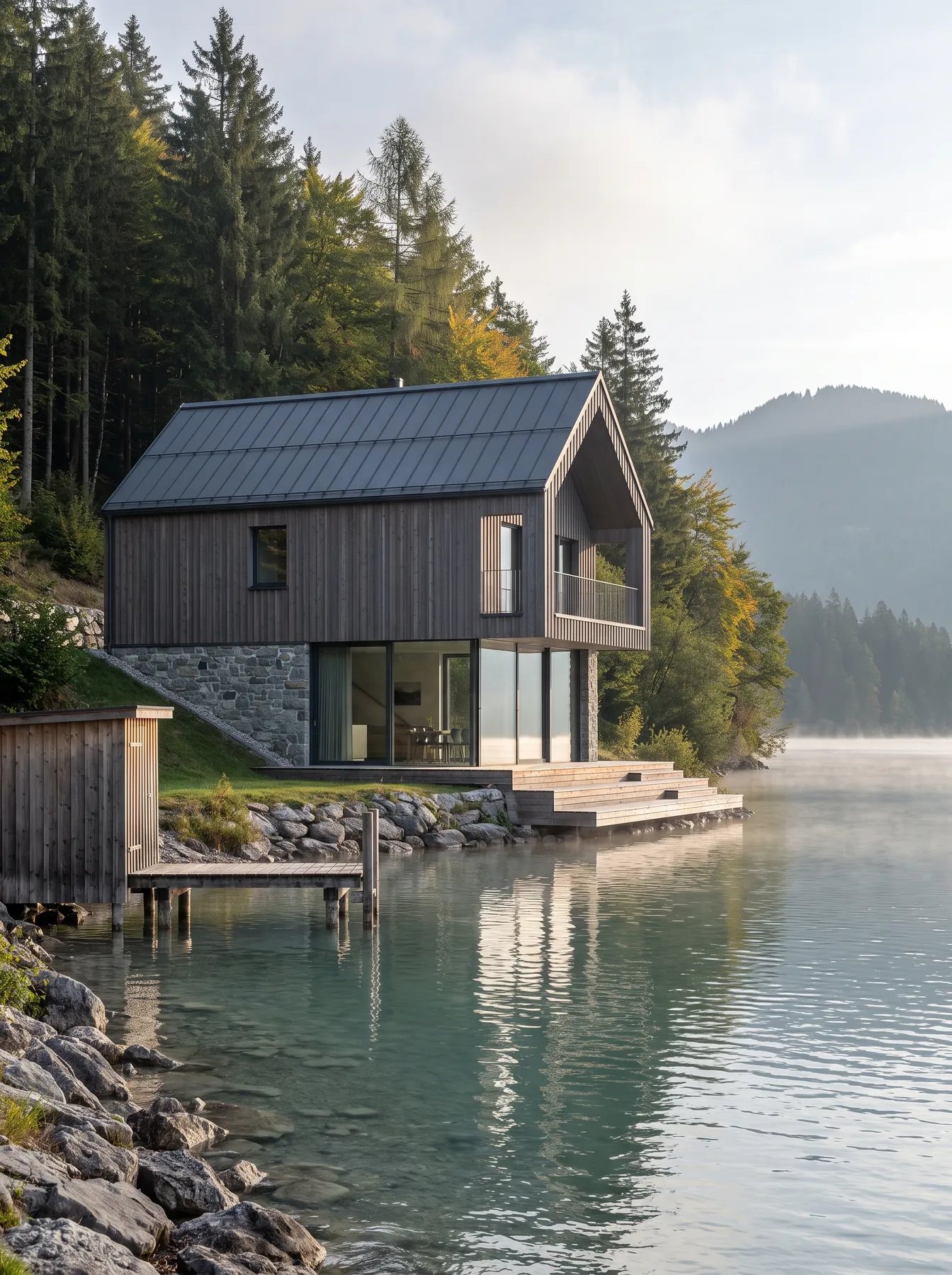 Uferhaus Walchensee, Bildserie
