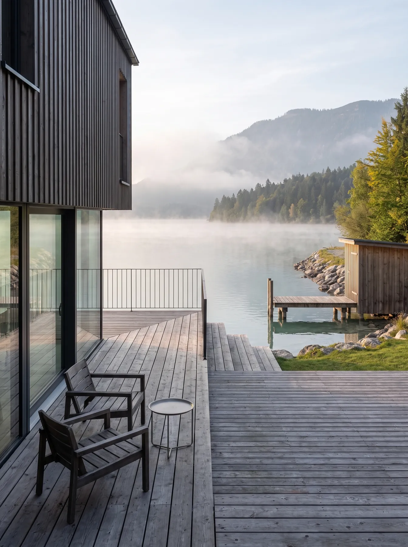 Uferhaus Walchensee, Steg