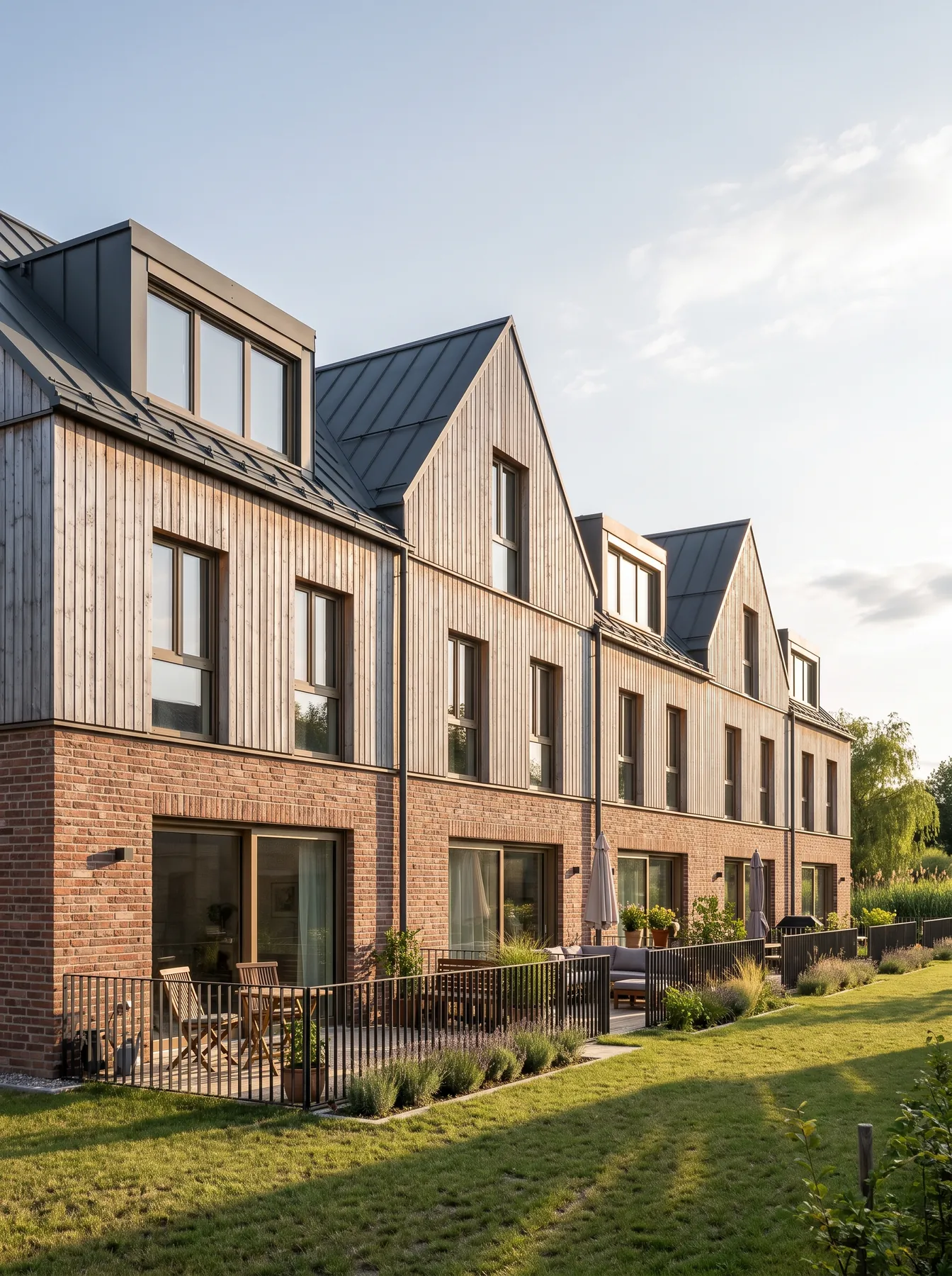 Wohnhof Unterhaching, Bildserie