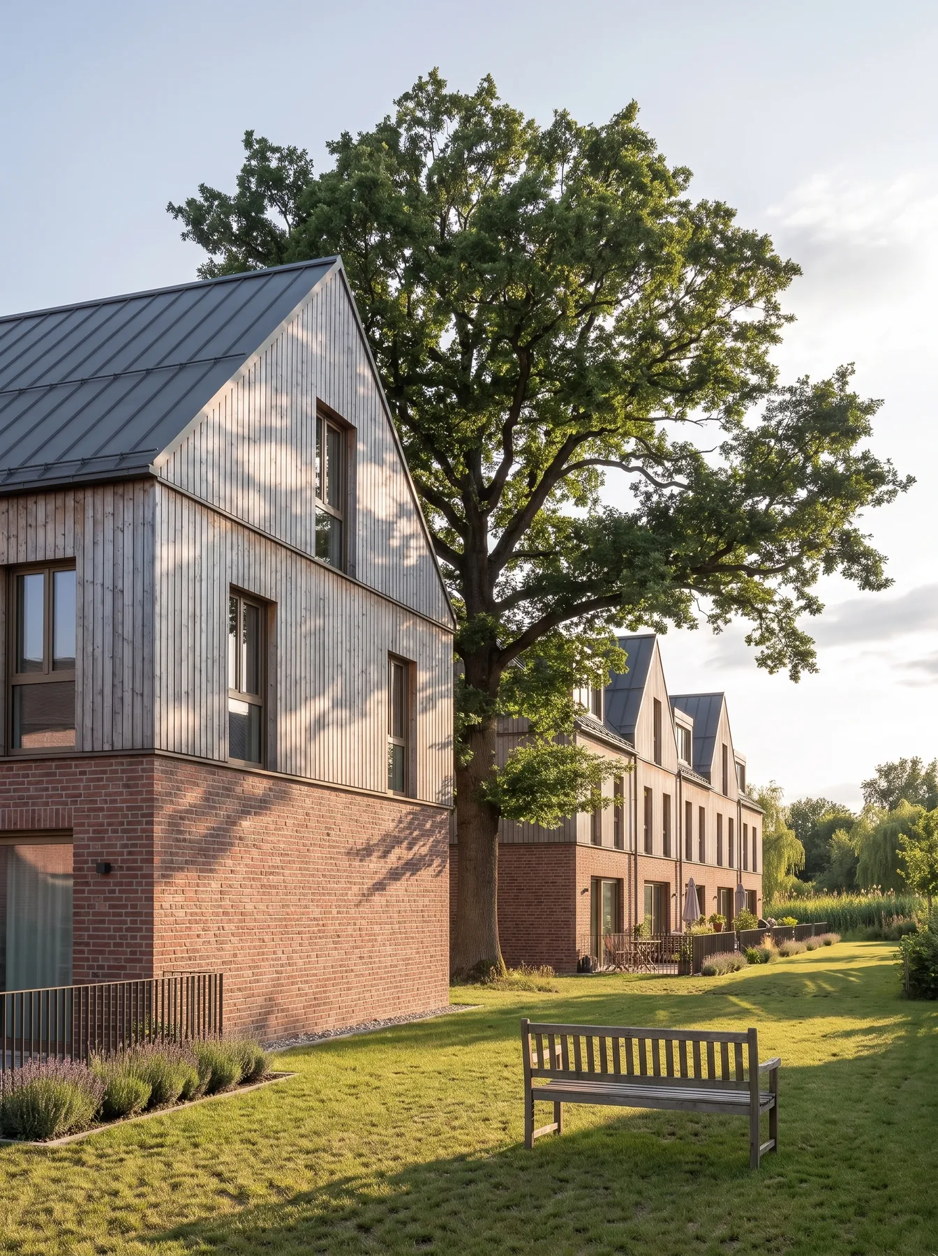 Wohnhof Unterhaching, Gartenhof