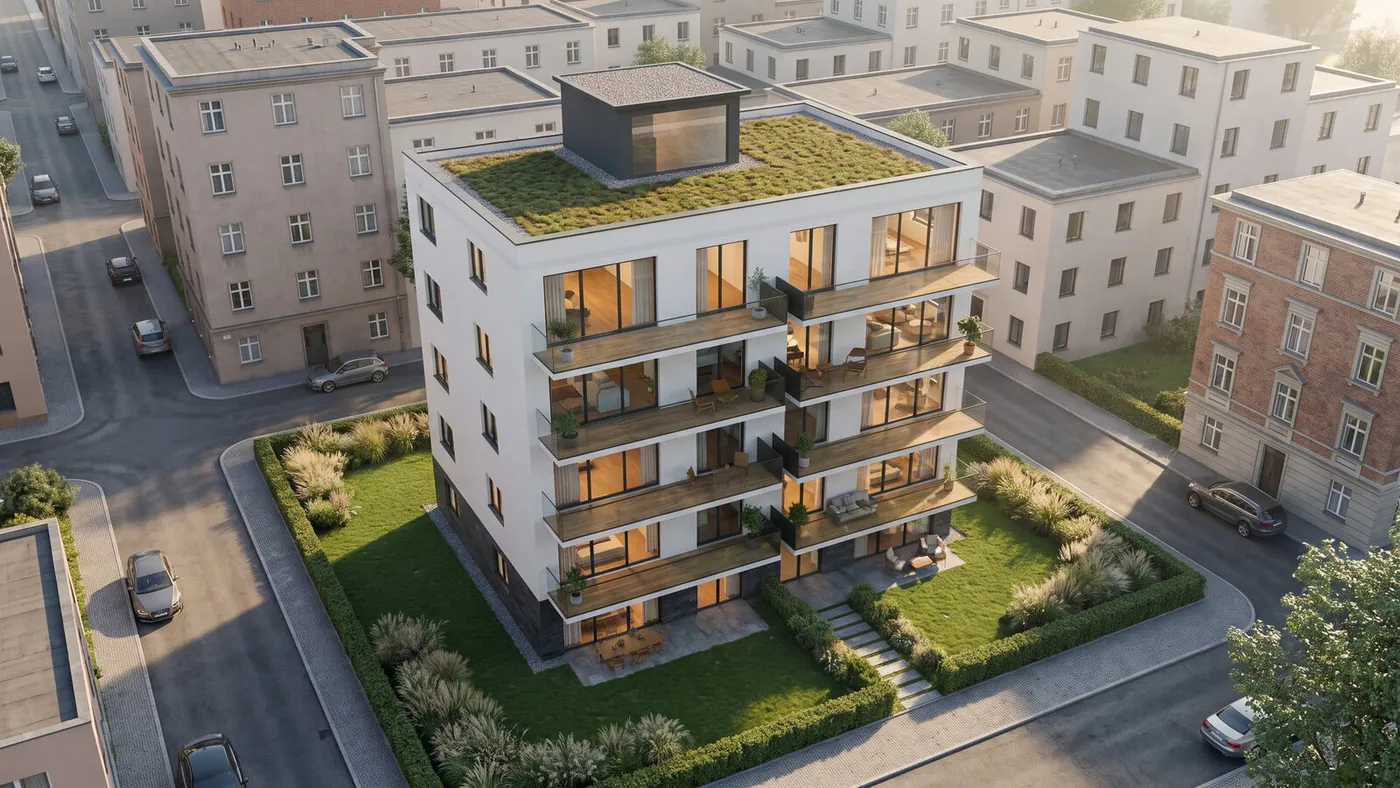Stadthaus Lindenhof, Verkaufsplattform, 360°-Rundgang